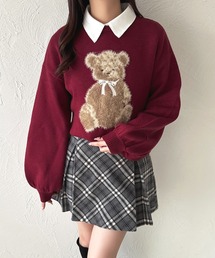 ふわふわ起毛ベアニット【ZOZOTOWN限定アイテム】