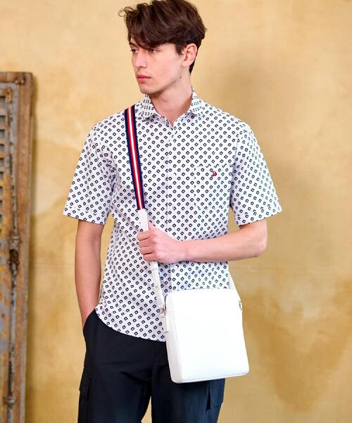 DRESSTERIOR(ドレステリア)の「ポートベロープリント ショートスリーブシャツ(シャツ/ブラウス・メンズ・ホワイト系5/ブラック系4・90/91/92/94)」の8枚目の写真