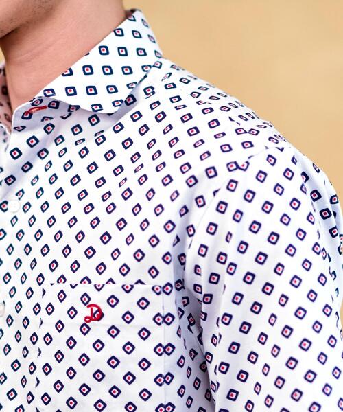 DRESSTERIOR(ドレステリア)の「ポートベロープリント ショートスリーブシャツ(シャツ/ブラウス・メンズ・ホワイト系5/ブラック系4・90/91/92/94)」の13枚目の写真