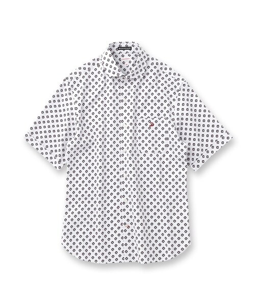 DRESSTERIOR(ドレステリア)の「ポートベロープリント ショートスリーブシャツ(シャツ/ブラウス・メンズ・ホワイト系5/ブラック系4・90/91/92/94)」の17枚目の写真