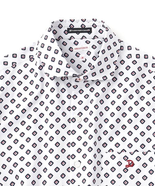 DRESSTERIOR(ドレステリア)の「ポートベロープリント ショートスリーブシャツ(シャツ/ブラウス・メンズ・ホワイト系5/ブラック系4・90/91/92/94)」の19枚目の写真