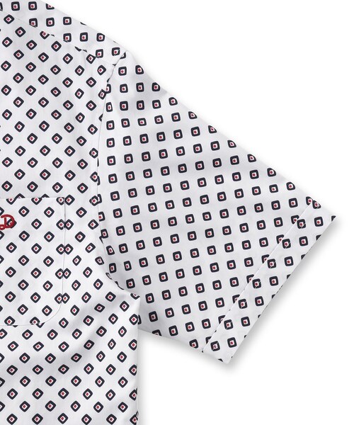 DRESSTERIOR(ドレステリア)の「ポートベロープリント ショートスリーブシャツ(シャツ/ブラウス・メンズ・ホワイト系5/ブラック系4・90/91/92/94)」の20枚目の写真