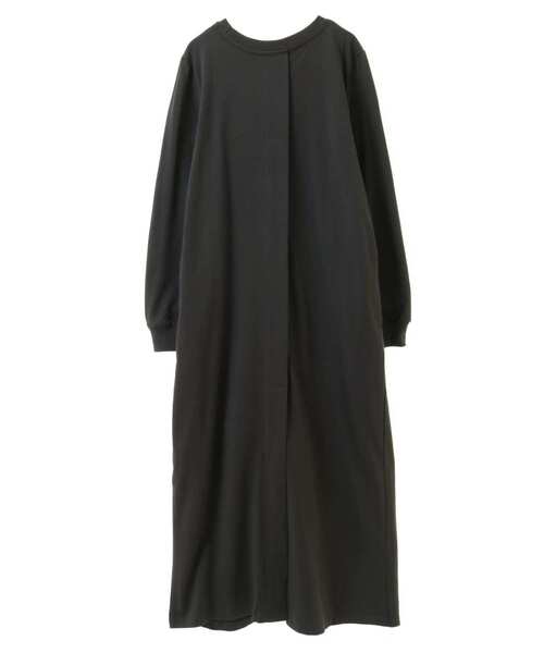 CONVERSE TOKYO（コンバーストウキョウ）の「RANDOM PANEL LONG-SLEEVE DRESS（ワンピース・レディース・ブラック/チャコールグレー/グレー・FREE）」の10枚目の写真