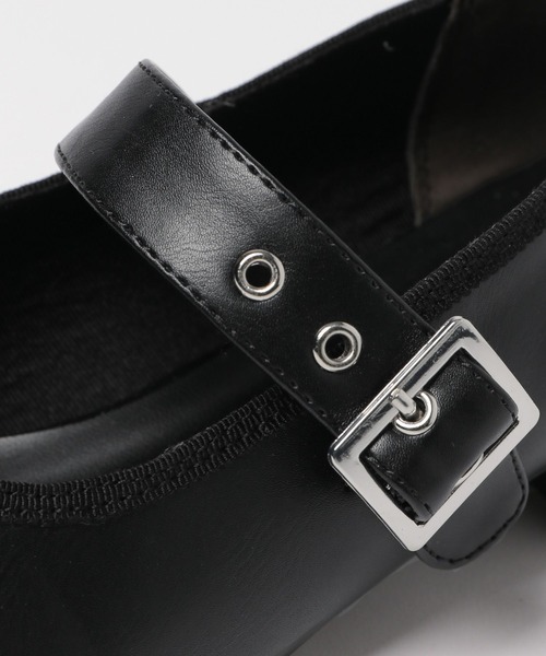 FOREVER 21(フォーエバー トゥエンティーワン)の「【2025SS】フラットベルトパンプス(パンプス・レディース・ブラック/ライトブルー・MEDIUM/LARGE)」の8枚目の写真