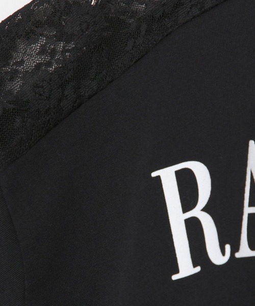 10C REPIPI（ジューシーレピピ）の「【10C REPIPI】【接触冷感】レースGAMETシャツ（Tシャツ/カットソー・キッズ・ブラック/オフホワイト/ピンク・130cm/120cm/110cm）」の6枚目の写真