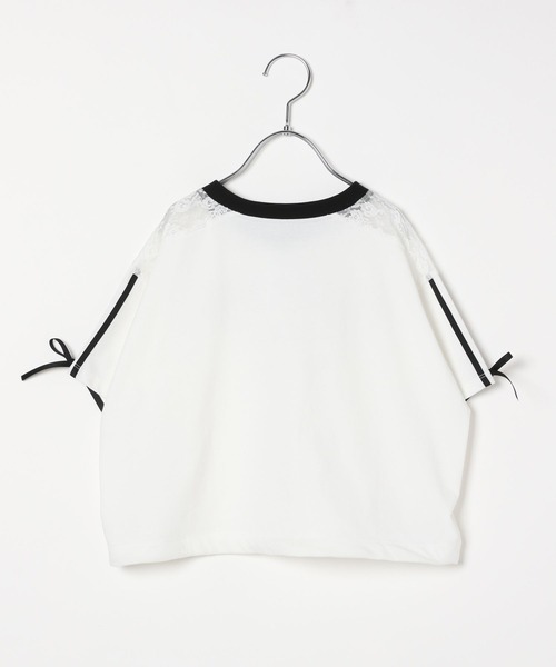 10C REPIPI（ジューシーレピピ）の「【10C REPIPI】【接触冷感】レースGAMETシャツ（Tシャツ/カットソー・キッズ・ブラック/オフホワイト/ピンク・130cm/120cm/110cm）」の17枚目の写真