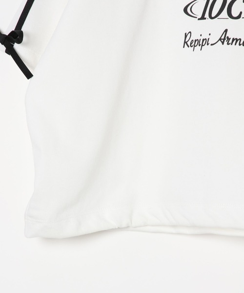 10C REPIPI（ジューシーレピピ）の「【10C REPIPI】【接触冷感】レースGAMETシャツ（Tシャツ/カットソー・キッズ・ブラック/オフホワイト/ピンク・130cm/120cm/110cm）」の21枚目の写真