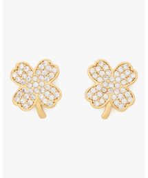 ラッキー チャーム パヴェ バタフライ ピアス（ピアス（両耳用
