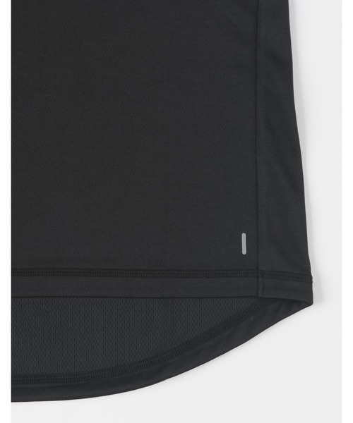 CW-X(シーダブリューエックス)の「「薄軽ランニングシャツ」 3分袖(Tシャツ/カットソー・レディース・ブラック/ライトピンク/ブルー/ライトグリーン/イエロー/エンジ/オリーブ/グレイッシュブルー/ダークグレー/ベージュ系その他/サックスブルー・L/M/S/LL)」の14枚目の写真