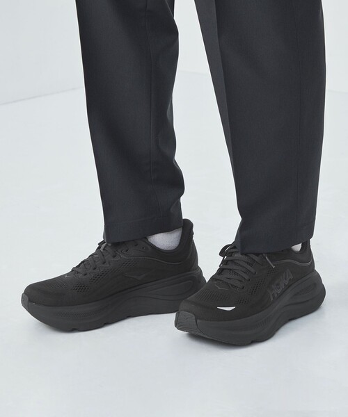 HOKA（ホカ）の「＜HOKA＞ボンダイ 9 スニーカー（スニーカー・メンズ・ブラック・26.5cm/27.5cm/28cm/27cm/26cm）」の2枚目の写真