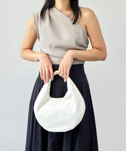 LE VERNIS（ル・ベルニ）の「LE VERNIS(ル・ベルニ)Sculpture bag S（ハンドバッグ・レディース・ホワイト/ブラック/ゼブラ・FREE）」の22枚目の写真