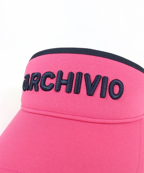 LADIES>バックリボンサンバイザー（サンバイザー）｜archivio