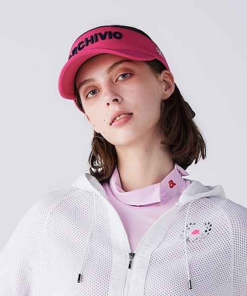 LADIES>バックリボンサンバイザー（サンバイザー）｜archivio