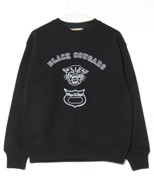 le cercle ADAM ET ROPE'（ルセルクルアダムエロペ）の「SKOOKUM Crew Neck Sweat Shirts Print（Tシャツ/カットソー・レディース・ブラック/ネイビー/グレー・M）」の2枚目の写真
