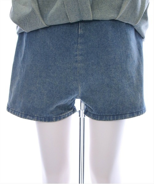 clear（クリア）の「レイヤード風デニムプリーツミニスカート [着回し力万能]≪SS新作≫（デニムスカート・レディース・ブラック/ブルー・M/S）」の11枚目の写真
