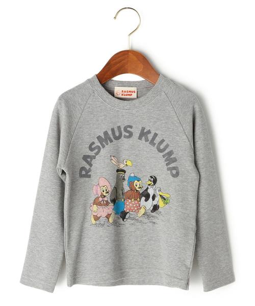 green label relaxing(グリーンレーベルリラクシング)の「【KIDS】RASMUS KLUMP(ラスムスクルンプ)】TEE ロングスリーブ(Tシャツ/カットソー・キッズ・グレー/マスタード/ネイビー・105cm/115cm/95cm)」の1枚目の写真