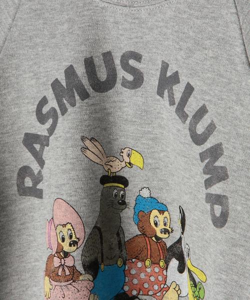 green label relaxing(グリーンレーベルリラクシング)の「【KIDS】RASMUS KLUMP(ラスムスクルンプ)】TEE ロングスリーブ(Tシャツ/カットソー・キッズ・グレー/マスタード/ネイビー・105cm/115cm/95cm)」の4枚目の写真