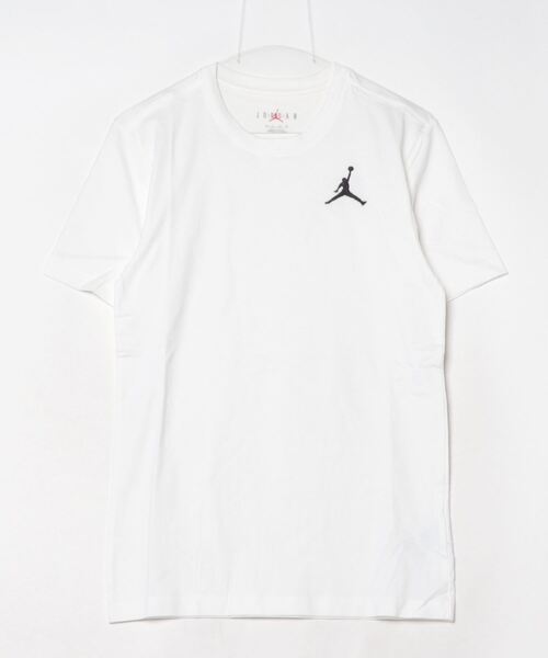 JORDAN BRAND（ジョーダンブランド）の「ジョーダン  ジョーダン ジャンプマン EMB S/S クルー（Tシャツ/カットソー・メンズ・ブラック×ホワイト/ホワイト・XL/S/M/L/SS/2XL）」の2枚目の写真