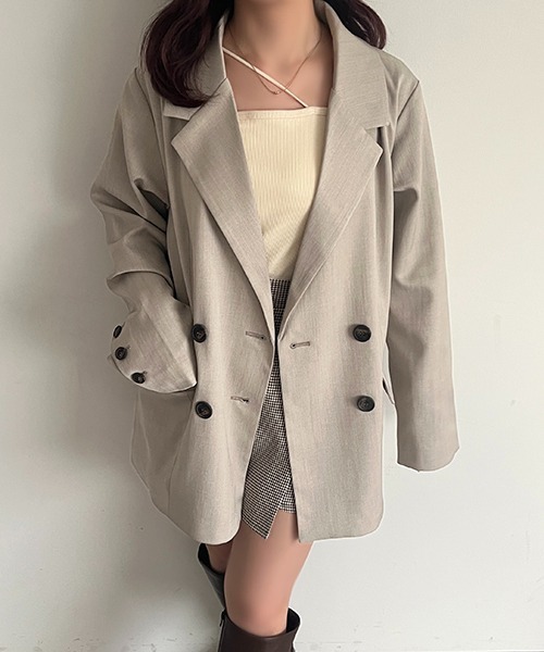 apres jour（アプレジュール）の「変形カップ付きキャミソール（キャミソール・レディース・アイボリー/ブラック・X-LARGE/フリー）」の4枚目の写真
