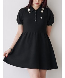 jouetie | ニットポロミニワンピース(ワンピース)