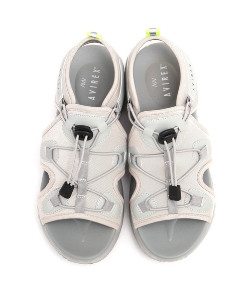 AVIREX（アヴィレックス）の「《直営店限定》SPORTY SANDAL/スポーティーサンダル（サンダル・レディース・ブラック/カモフラージュ/グレー・24/25/23）」の5枚目の写真