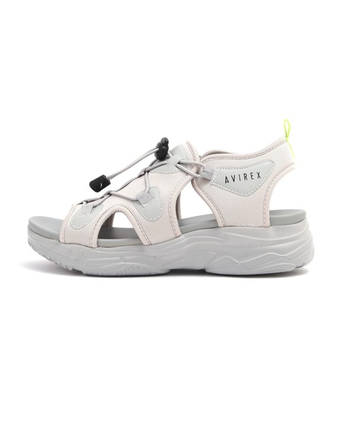 AVIREX（アヴィレックス）の「《直営店限定》SPORTY SANDAL/スポーティーサンダル（サンダル・レディース・ブラック/カモフラージュ/グレー・24/25/23）」の6枚目の写真