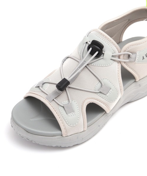 AVIREX（アヴィレックス）の「《直営店限定》SPORTY SANDAL/スポーティーサンダル（サンダル・レディース・ブラック/カモフラージュ/グレー・24/25/23）」の8枚目の写真