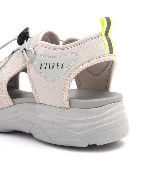 AVIREX（アヴィレックス）の「《直営店限定》SPORTY SANDAL/スポーティーサンダル（サンダル・レディース・ブラック/カモフラージュ/グレー・24/25/23）」の10枚目の写真