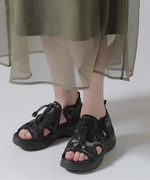 AVIREX（アヴィレックス）の「《直営店限定》SPORTY SANDAL/スポーティーサンダル（サンダル・レディース・ブラック/カモフラージュ/グレー・24/25/23）」の13枚目の写真