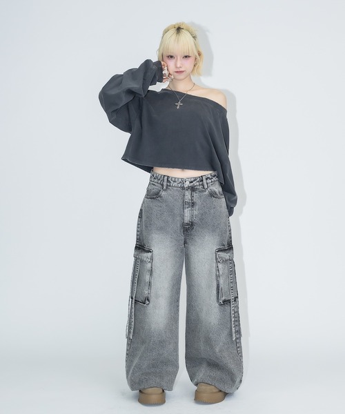 ワンショルロングTシャツ レディース Amazon | [WANSHIX] 長袖tシャツ レディース リボン ロン