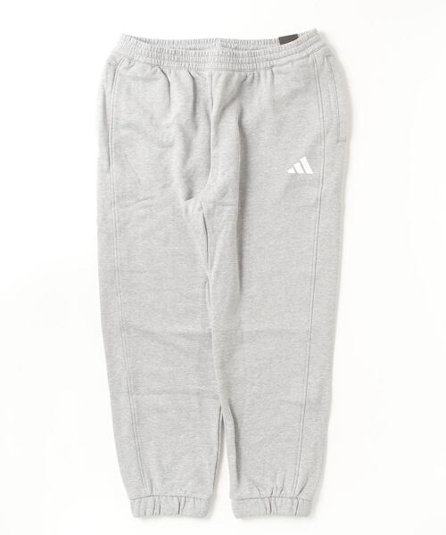 adidas(アディダス)の「アディダス adidas ワーディング パック ルーズフィット フレンチテリー エラスチックヘム フルレングスパンツ(その他パンツ・メンズ・ブラック/グレー・S/M/L/LL/3L)」の2枚目の写真