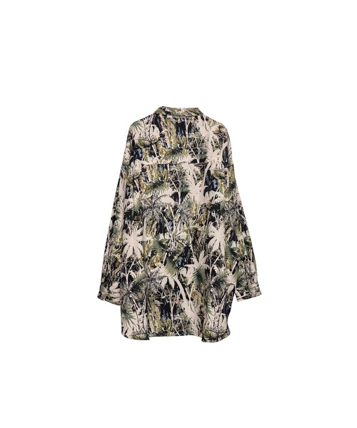 INTERPLAY(インタープレイ)の「【INTERPLAY】Open Collar Over Size Shirt【4:Pattern】-1(シャツ/ブラウス・メンズ・グリーン系/ネイビー系/パープル系/ホワイト系/レッド系・FREE)」の7枚目の写真