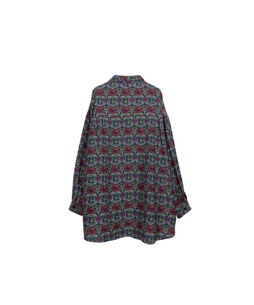 INTERPLAY(インタープレイ)の「【INTERPLAY】Open Collar Over Size Shirt【4:Pattern】-1(シャツ/ブラウス・メンズ・グリーン系/ネイビー系/パープル系/ホワイト系/レッド系・FREE)」の13枚目の写真