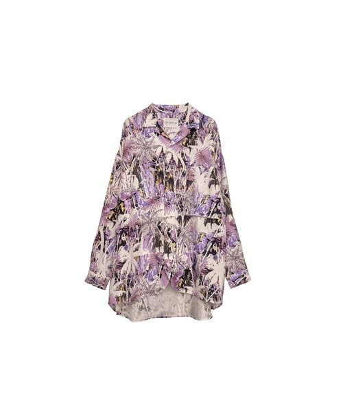 INTERPLAY(インタープレイ)の「【INTERPLAY】Open Collar Over Size Shirt【4:Pattern】-1(シャツ/ブラウス・メンズ・グリーン系/ネイビー系/パープル系/ホワイト系/レッド系・FREE)」の15枚目の写真
