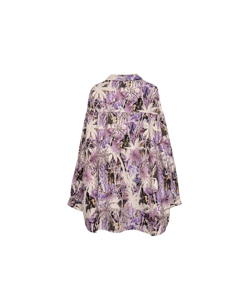 INTERPLAY(インタープレイ)の「【INTERPLAY】Open Collar Over Size Shirt【4:Pattern】-1(シャツ/ブラウス・メンズ・グリーン系/ネイビー系/パープル系/ホワイト系/レッド系・FREE)」の16枚目の写真