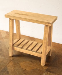 未来工房（ミクコウボウ）の「国産杉　マルチスツールスタンド 02  ハンドメイド <未来工房 MIKU-KOBO>（インテリア雑貨）」