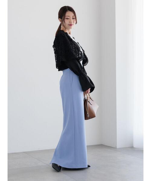 Te chichi（テチチ）の「レースボレロジャケット《2025spring catalog item》（ノーカラージャケット・レディース・オフホワイト/ブラック・F）」の9枚目の写真