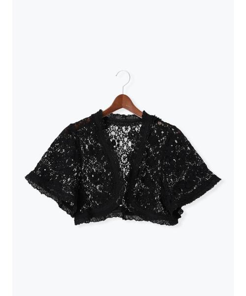 Te chichi（テチチ）の「レースボレロジャケット《2025spring catalog item》（ノーカラージャケット・レディース・オフホワイト/ブラック・F）」の16枚目の写真