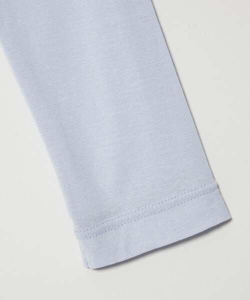 conte（コンテ）の「＜conte＞コットン シアー クルーネックカットソー（Tシャツ/カットソー・レディース・ネイビー/ダークブラウン/ホワイト/ブラック/ライトブルー・FREE）」の17枚目の写真