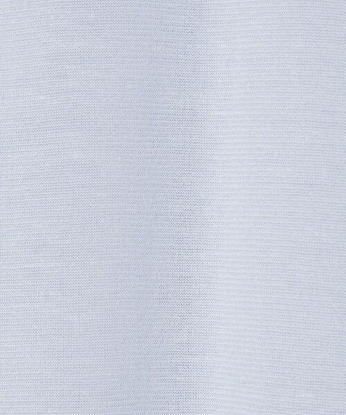 conte（コンテ）の「＜conte＞コットン シアー クルーネックカットソー（Tシャツ/カットソー・レディース・ネイビー/ダークブラウン/ホワイト/ブラック/ライトブルー・FREE）」の18枚目の写真