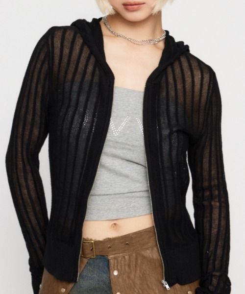 HOODIE 2PIECE トップス（パーカー）｜LAGUA GEM（ラグアジェム