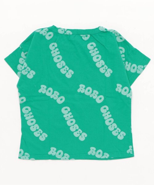 BOBO CHOSES（ボボショーズ）の「Wavy Bobo Choses all over T-sh（Tシャツ/カットソー・キッズ・グリーン・100/110/120/130/140）」の17枚目の写真