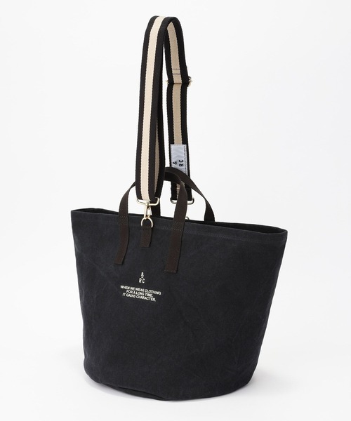 Curensology（カレンソロジー）の「Curensology(カレンソロジー)/＜&RC＞ニューヘルメットバッグ（トートバッグ・レディース・ブラック/カーキ/ダークブラウン/ネイビー・FREE）」の6枚目の写真