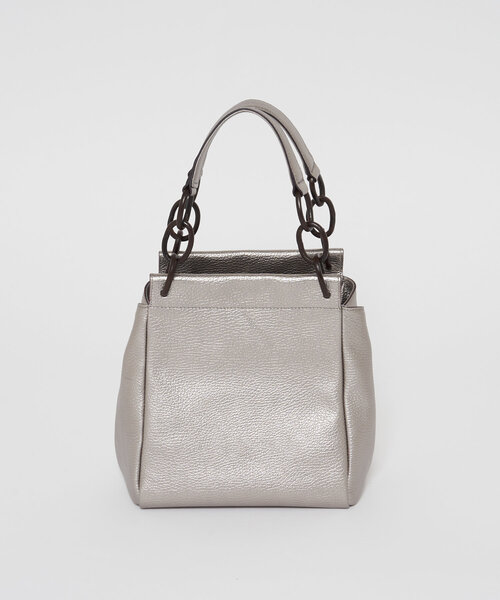 LIVETART（リヴェタート）の「レザーチェーンバッグ（トートバッグ・レディース・ブラック/シルバー・FREE）」の12枚目の写真