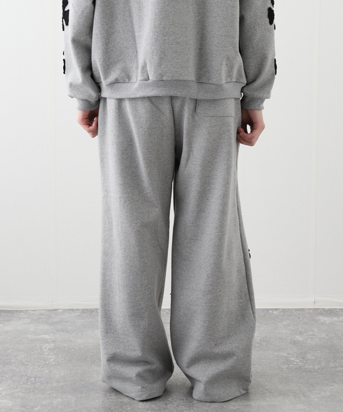 DISCOVERED(ディスカバード)の「DISCOVERED/ ディスカバード IRON CROSS CROCHET SWEAT PANT(スラックス・メンズ・ブラック/グレー・3)」の10枚目の写真