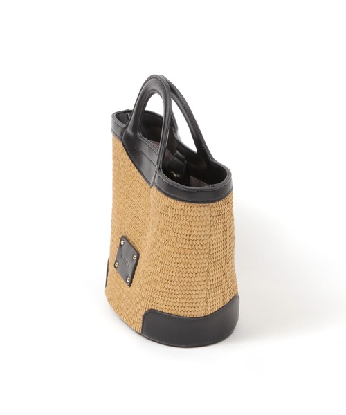 BAYFLOW（ベイフロー）の「クリテハンドルペーパーショルダー（ショルダーバッグ・レディース・ブラック/ブラウン・FREE）」の12枚目の写真