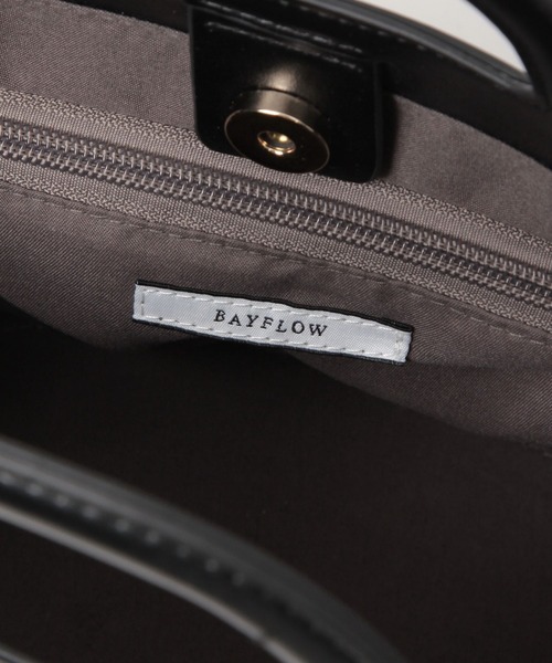 BAYFLOW（ベイフロー）の「クリテハンドルペーパーショルダー（ショルダーバッグ・レディース・ブラック/ブラウン・FREE）」の21枚目の写真