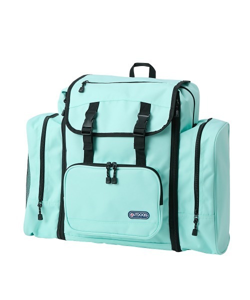 OUTDOOR PRODUCTS（アウトドアプロダクツ）の「【OUTDOOR PRODUCTS】　ルミナス ホリデーリュックサック　58L（バックパック/リュック・キッズ・ラベンダー/ライム/ブラック/ピンク/ネイビー/ライトブルー・FREE）」の3枚目の写真