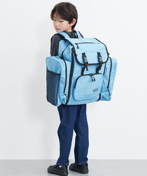 OUTDOOR PRODUCTS（アウトドアプロダクツ）の「【OUTDOOR PRODUCTS】　ルミナス ホリデーリュックサック　58L（バックパック/リュック・キッズ・ラベンダー/ライム/ブラック/ピンク/ネイビー/ライトブルー・FREE）」の7枚目の写真