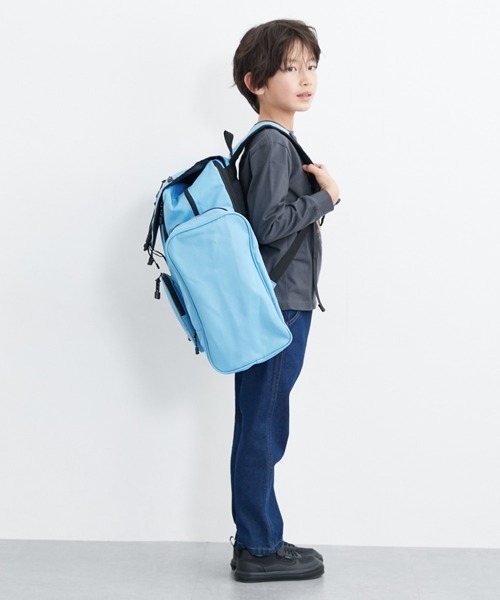 OUTDOOR PRODUCTS（アウトドアプロダクツ）の「【OUTDOOR PRODUCTS】　ルミナス ホリデーリュックサック　58L（バックパック/リュック・キッズ・ラベンダー/ライム/ブラック/ピンク/ネイビー/ライトブルー・FREE）」の9枚目の写真